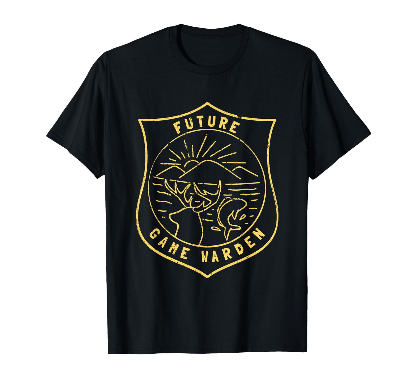 Future Game Warden Wildlife Officer Kids Son Daughter T-Shirt