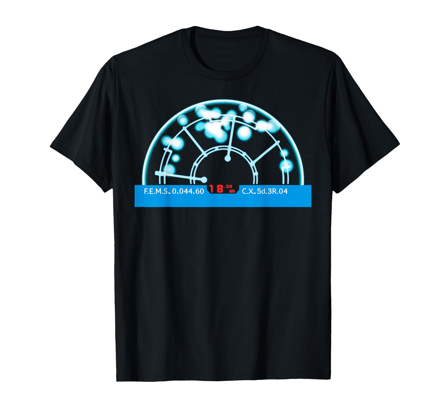 Basic Aliens Funny Motion Tracker Display Retro Space Radar T-Shirt