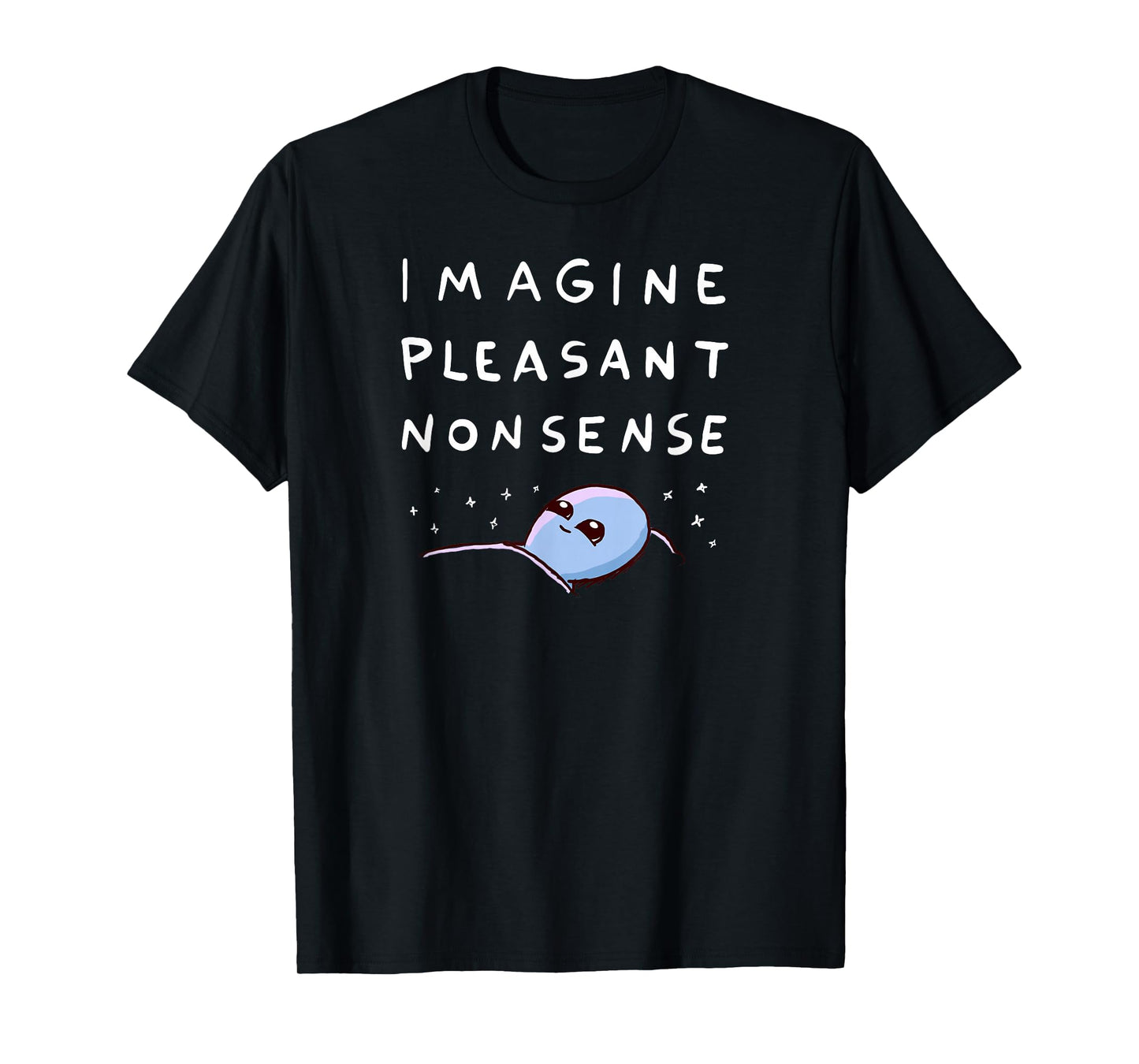 Threadless Nathan W. Pyle Imagine Pleasant Nonsense Graphic T-Shirt