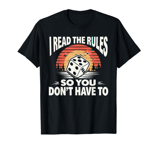 Board Game Card Game Game Night Gift: Womens & Mens Graphic T-Shirt