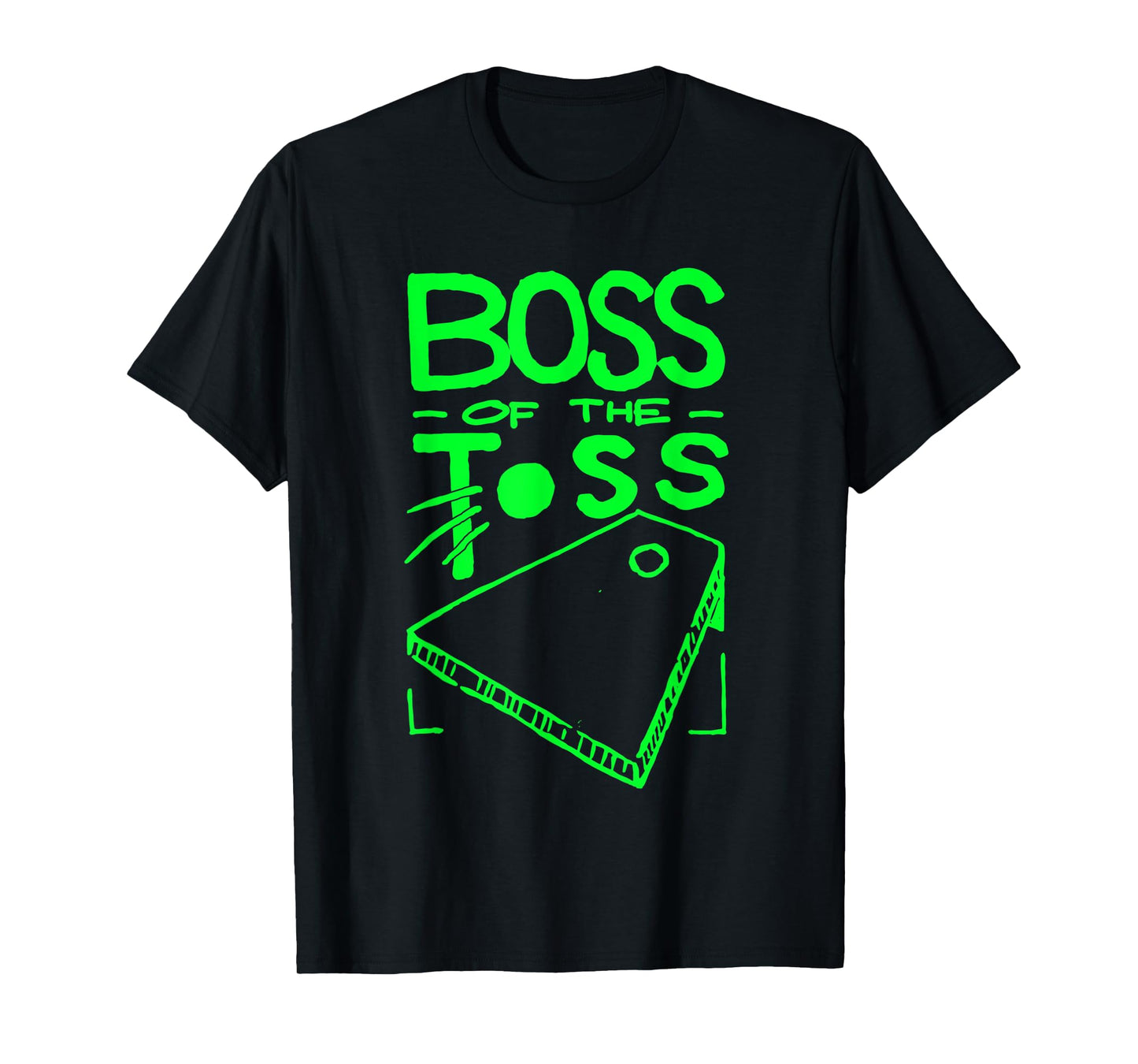 Boss of the Toss Cornhole Game Champ T-Shirt