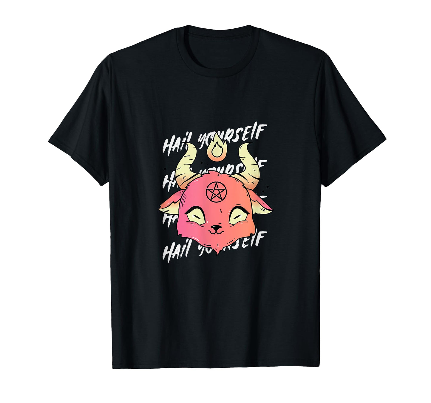 Hail Yourself Cute Demon Goat LPOTL T-Shirt