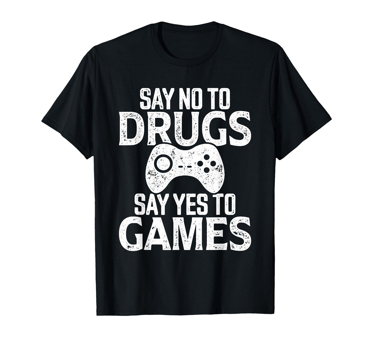 Red Ribbon Week Shirt Say No to Drugs Say Yes to Games T-Shirt