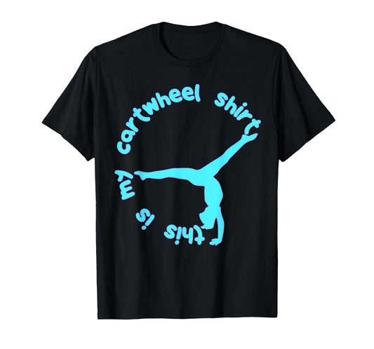 This Is My Cartwheel Shirt Gymnastics Youth Girls T-Shirt T-Shirt