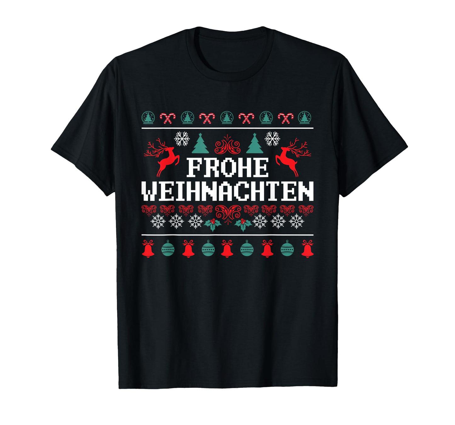 Frohe Weihnachten German Merry Christmas Holidays Germany T-Shirt