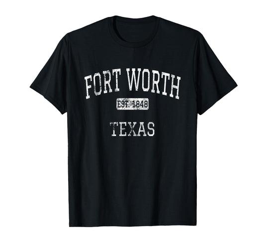 Fort Worth Texas TX Vintage T-Shirt