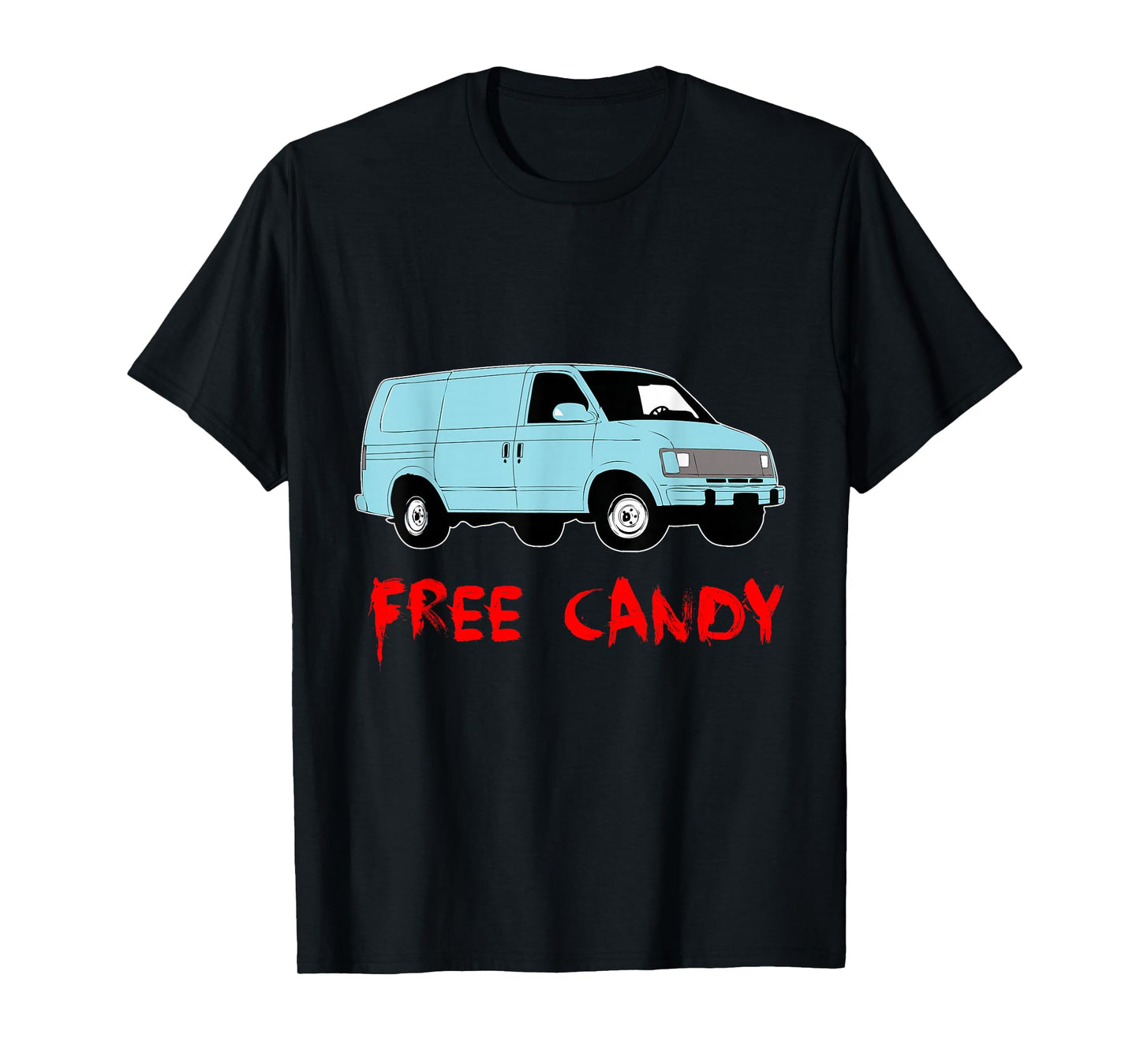 Free Candy Van T-Shirt T-Shirt