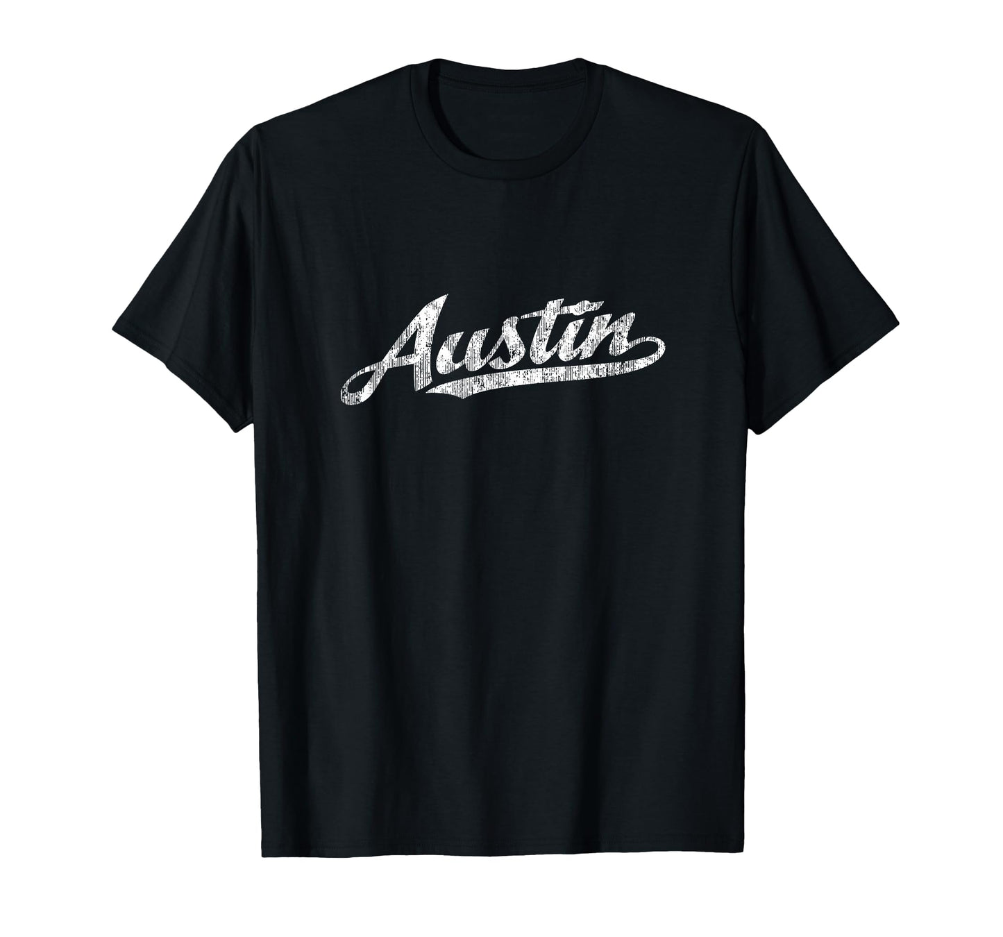Austin Texas TX T-Shirt Vintage Sports Script Retro Gift Tee T-Shirt