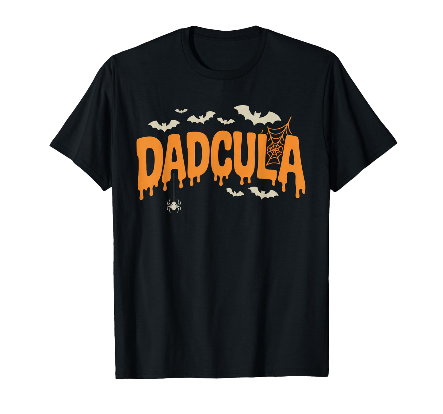Funny Dadcula Halloween Dad Costume Bat Vampire Daddy Men T-Shirt