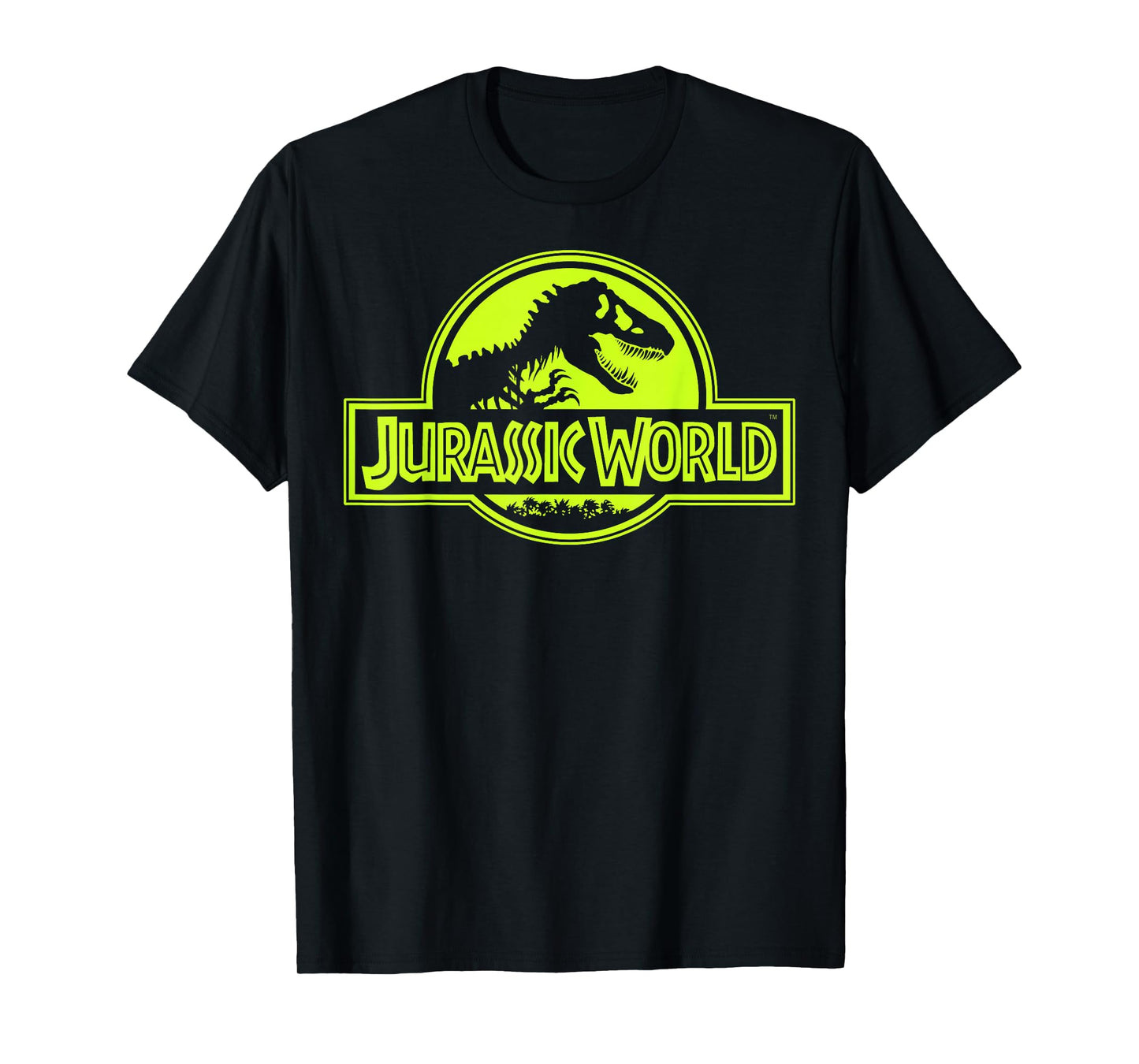 Jurassic World Neon Green Classic Logo T-Shirt
