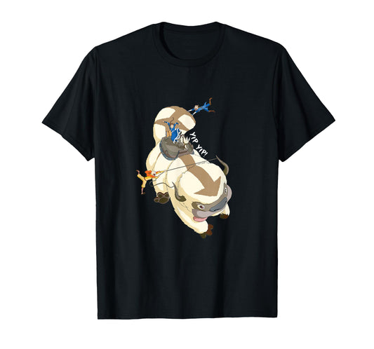 Avatar: The Last Airbender Appa Flying Yip Yip Scene T-Shirt