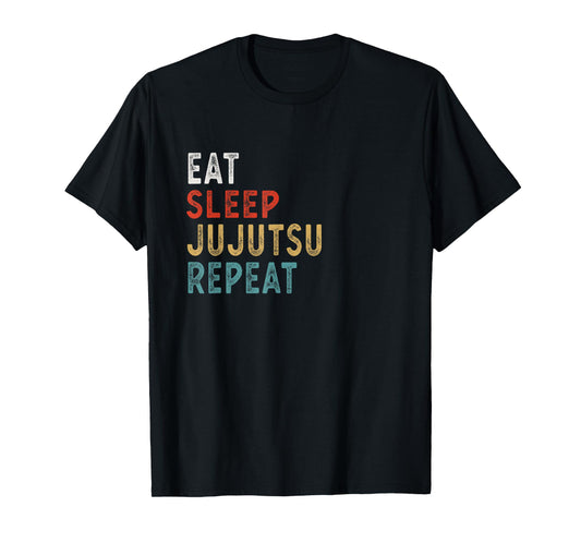 Eat Sleep Jujutsu Repeat Funny Jujutsu Player Gift Idea T-Shirt