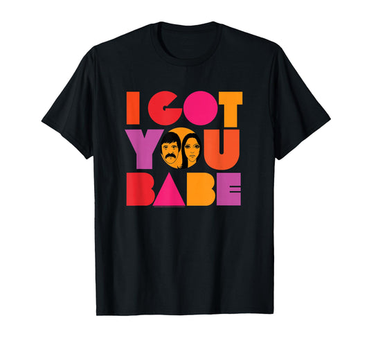 Sonny & Cher I Got You Babe T-Shirt