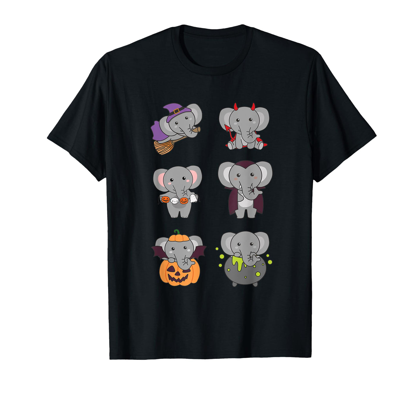 Elephant Halloween Costume Elephant Halloween T-Shirt