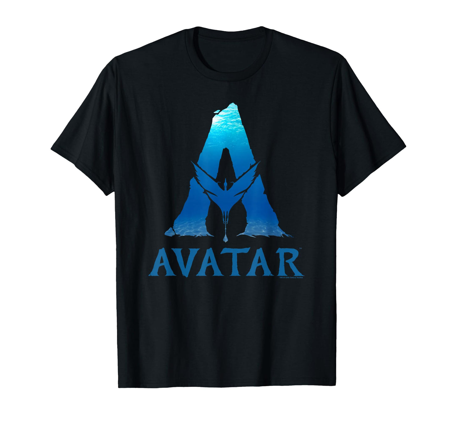 Avatar: The Way of Water Stylized Movie Logo T-Shirt
