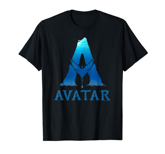 Avatar: The Way of Water Stylized Movie Logo T-Shirt