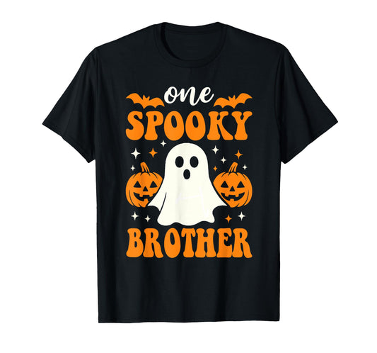 One Spooky Brother Matching Family Halloween Costumes T-Shirt