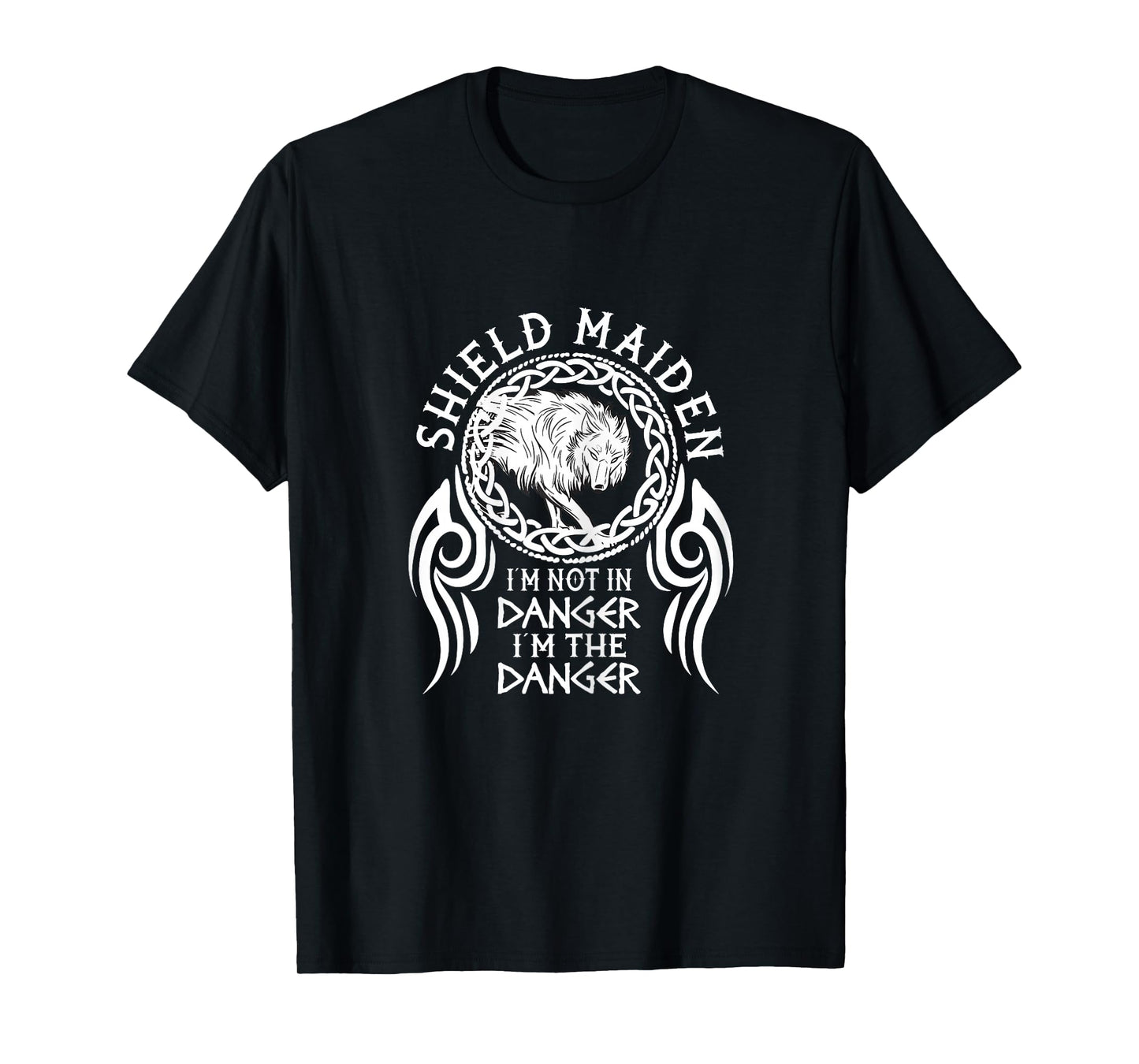vikings viking fenrir shieldmaiden Lagertha shield maiden T-Shirt
