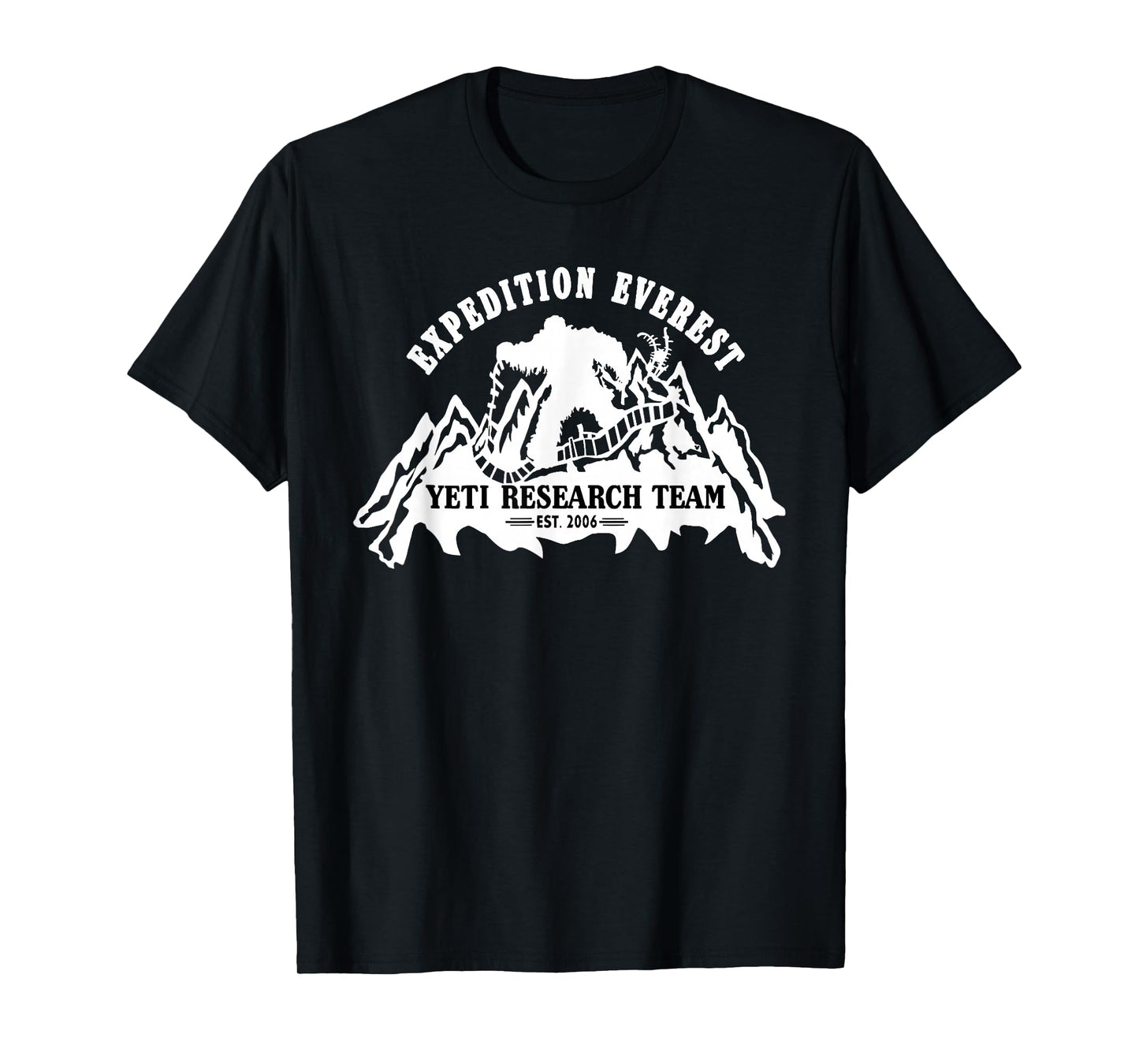 Mountain Lovers Expedition Everest, Animal Theme Park Trip T-Shirt