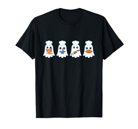 Sourdough Ghost Baking Cute Halloween T-Shirt