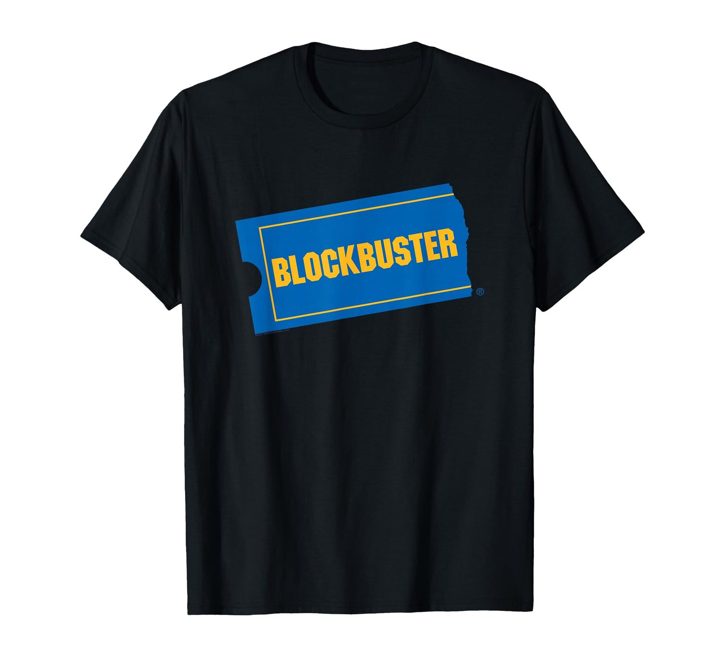 Blockbuster Be Kind. Rewind. Front & Back Retro Video Rental T-Shirt