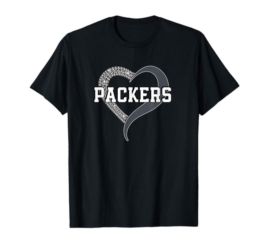 Packers Colquitt County Diamond Heart HS T-Shirt