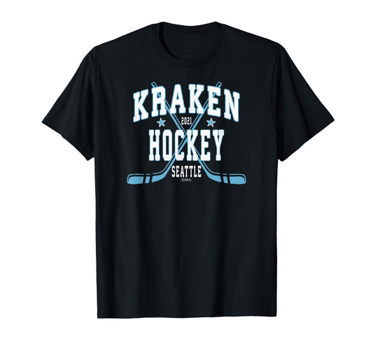 Seattle Kraken Stars Officially Licensed T-Shirt