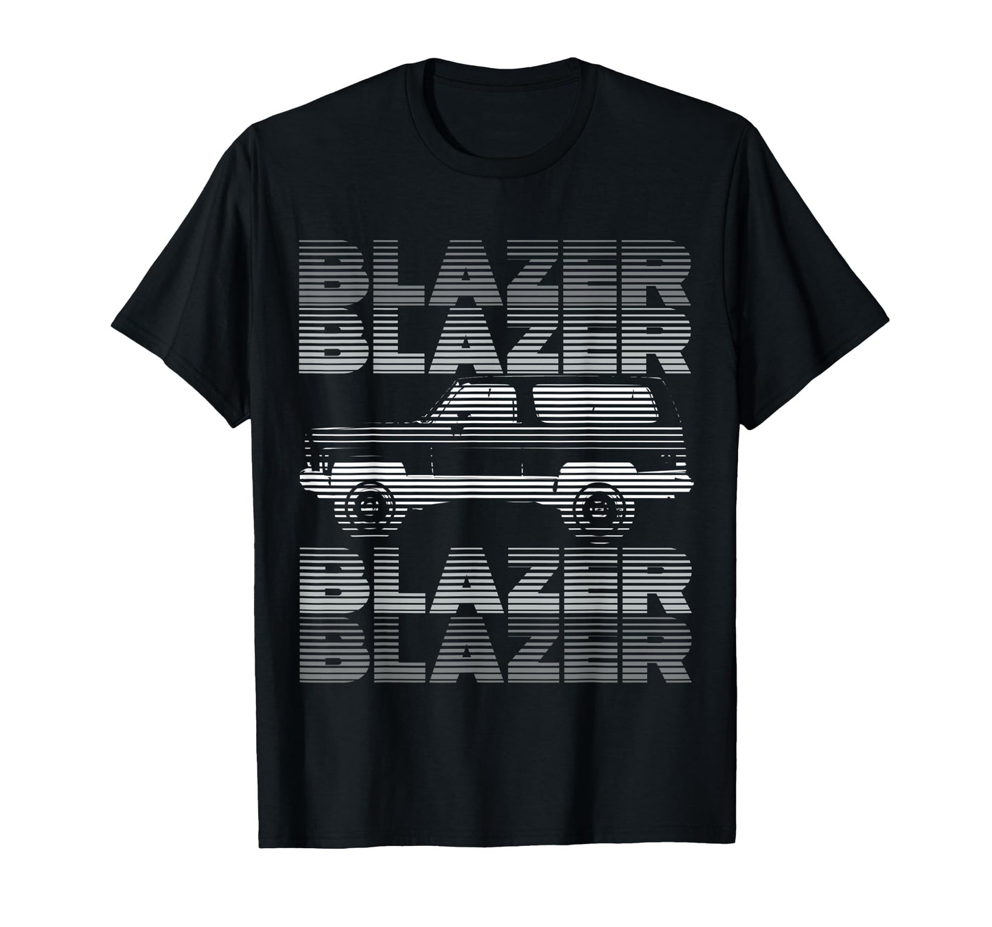 HoolaHotRod, K5,C10,Jimmy,Squarebody Truck,Suburban,Blazer,Silverado,4x4 Unisex-Adults Retro-Modern Mix Black Cotton T-Shirt