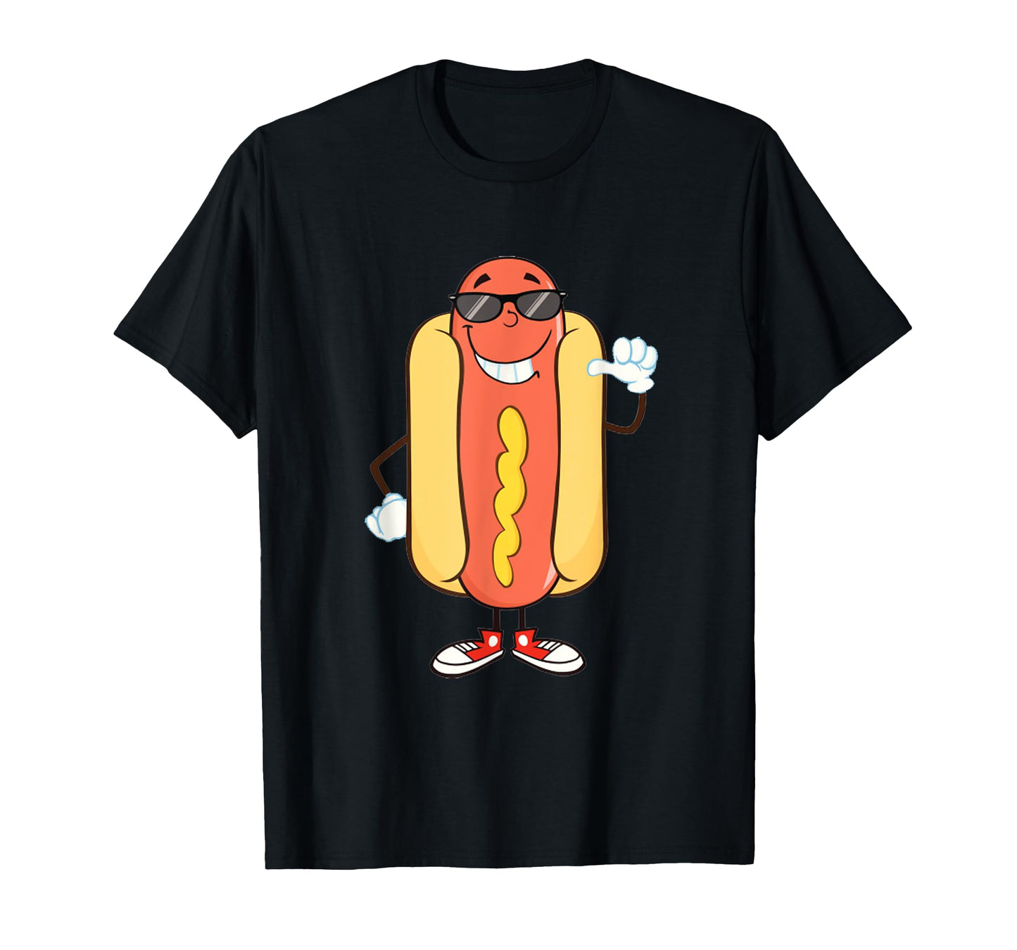 Dancing Hotdog Shirt- Funny Food T Shirt T-Shirt