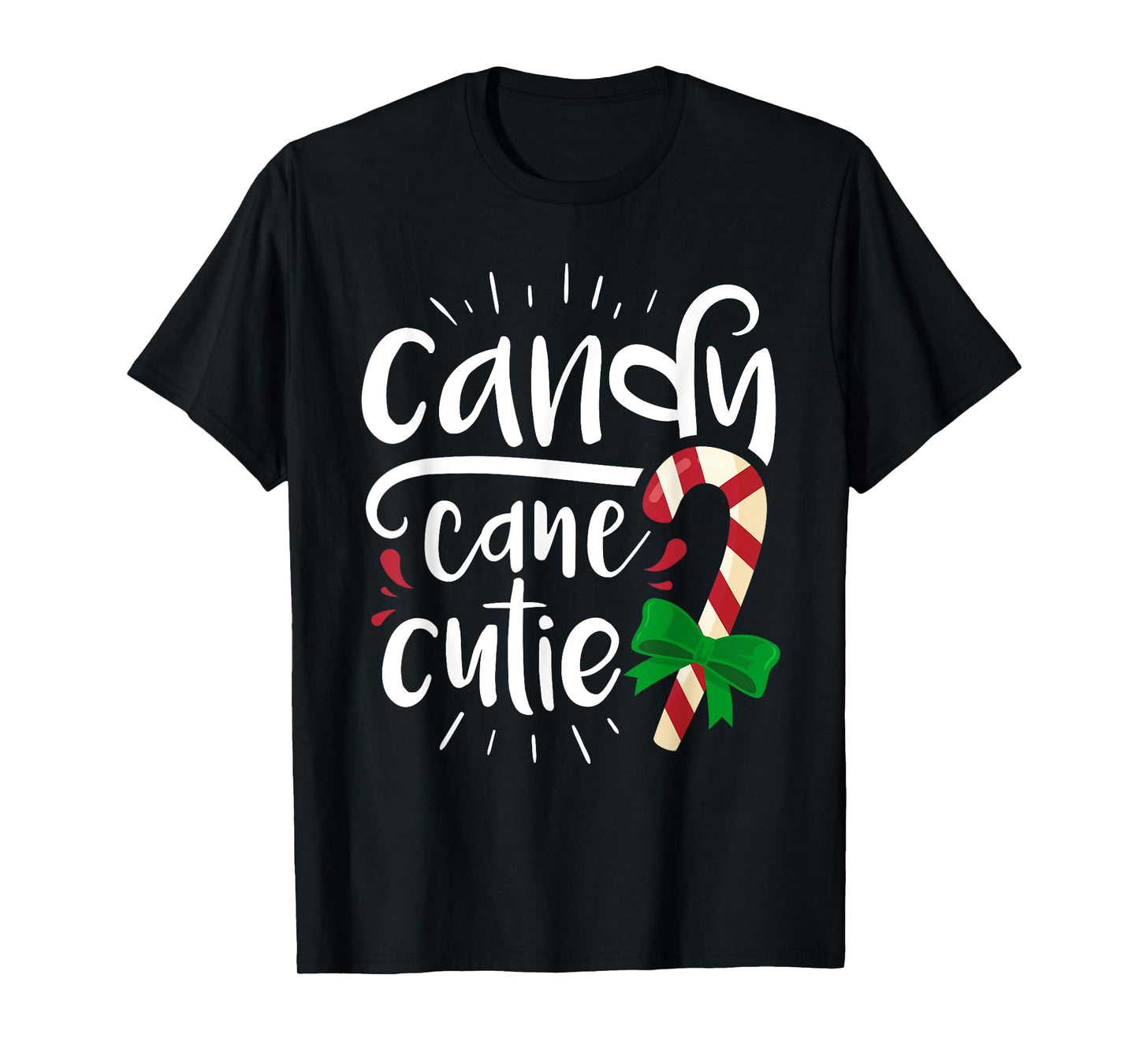 Candy Cane Cutie Christmas Stocking Stuffer Gift T-Shirt