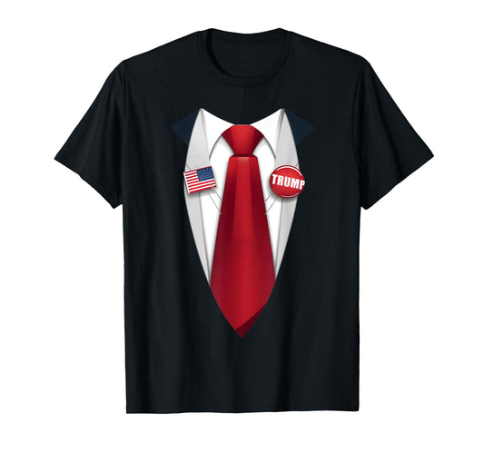 Donald Trump Suit and Tie Halloween Costume T-Shirt
