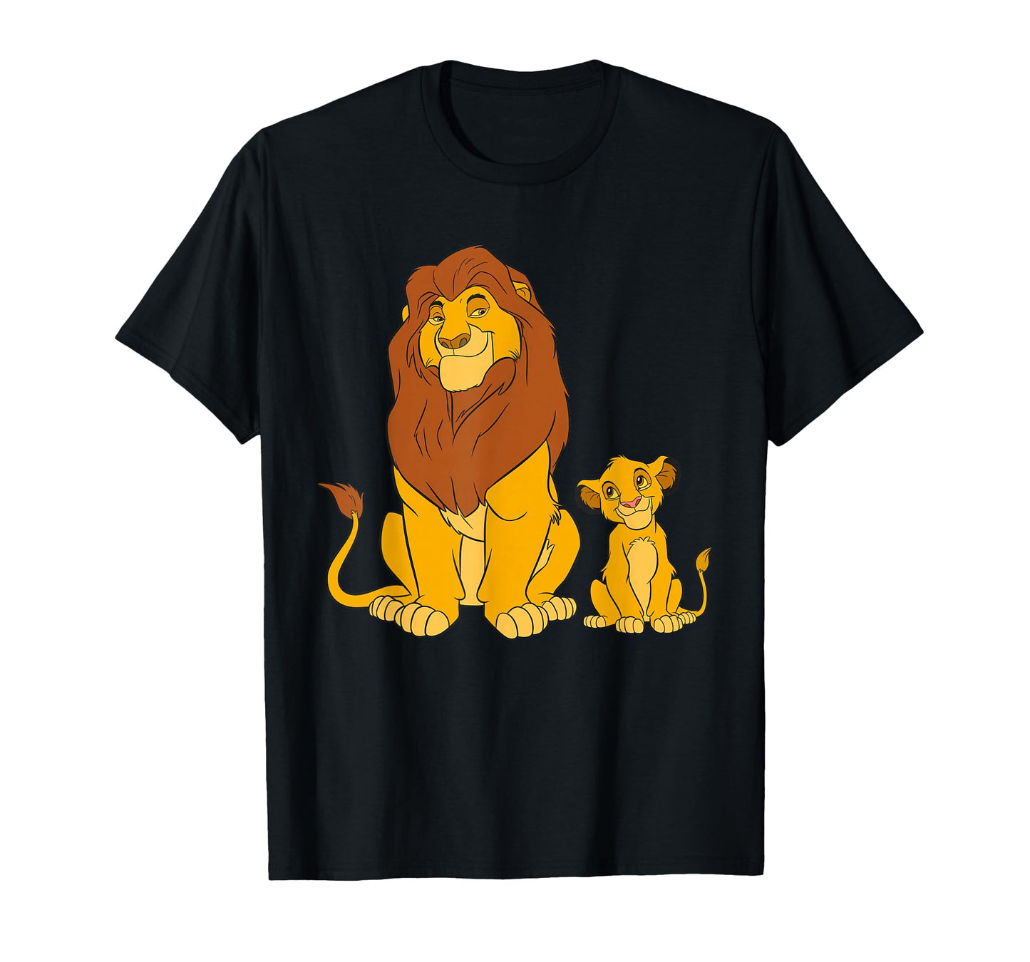 Disney The Lion King Young Simba and Mufasa T-Shirt T-Shirt