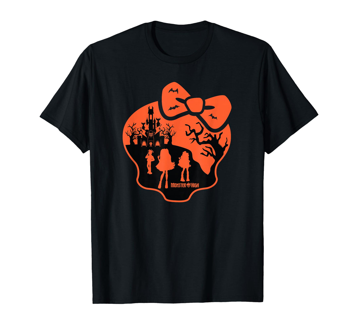 Monster High - Orange Halloween Skullette T-Shirt