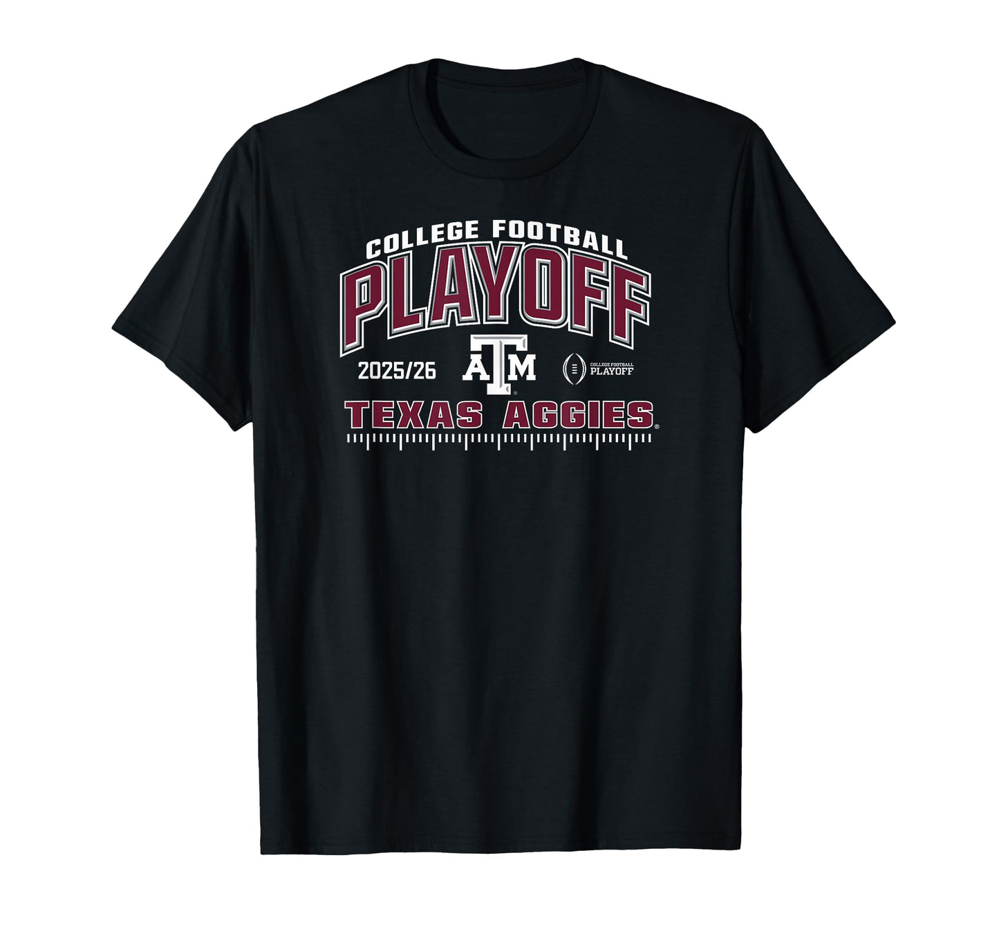 Texas A&M Aggies College Football Playoff CFP 2025-26 T-Shirt