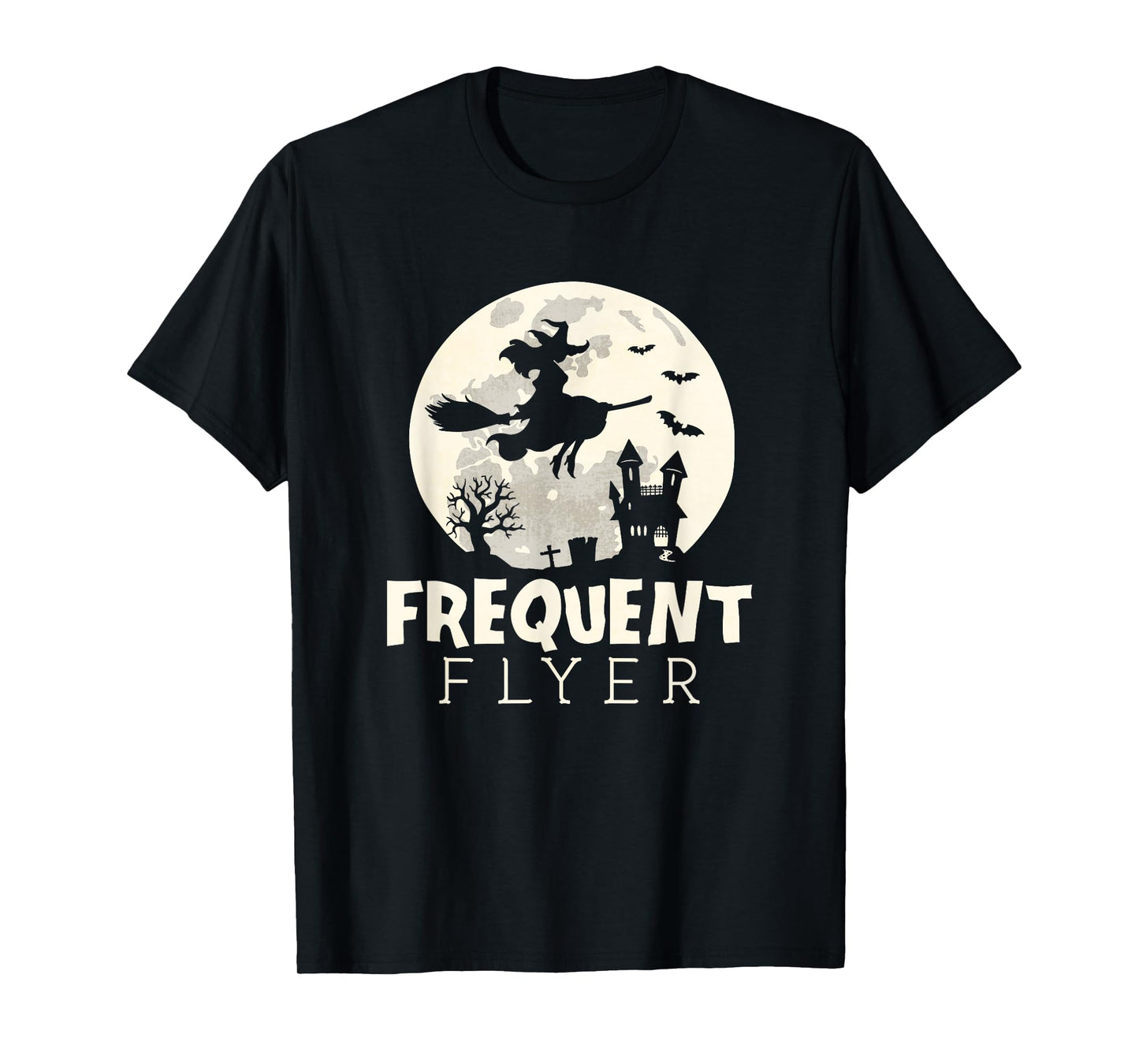 Halloween witch costume Frequent - Flyer Shirt T-Shirt