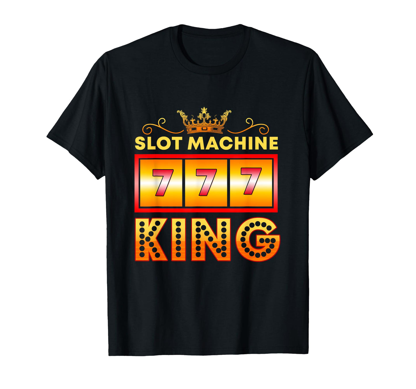 Slot Machine King | Cool Matching Couples Gambling Trip T-Shirt
