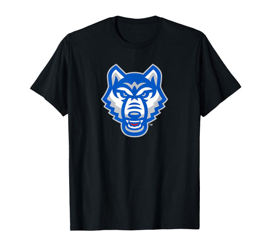 University of West Georgia UWG Wolves Wolf Head Logo T-Shirt