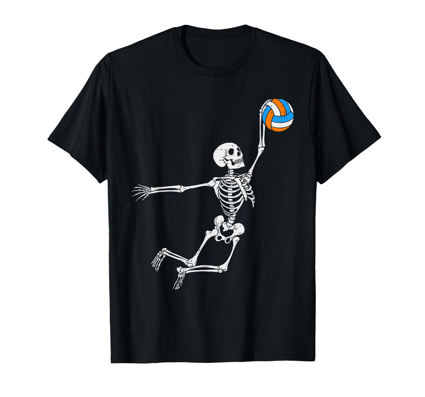 Skeleton Volleyball Halloween Costume Boys Teens Girls Kids T-Shirt