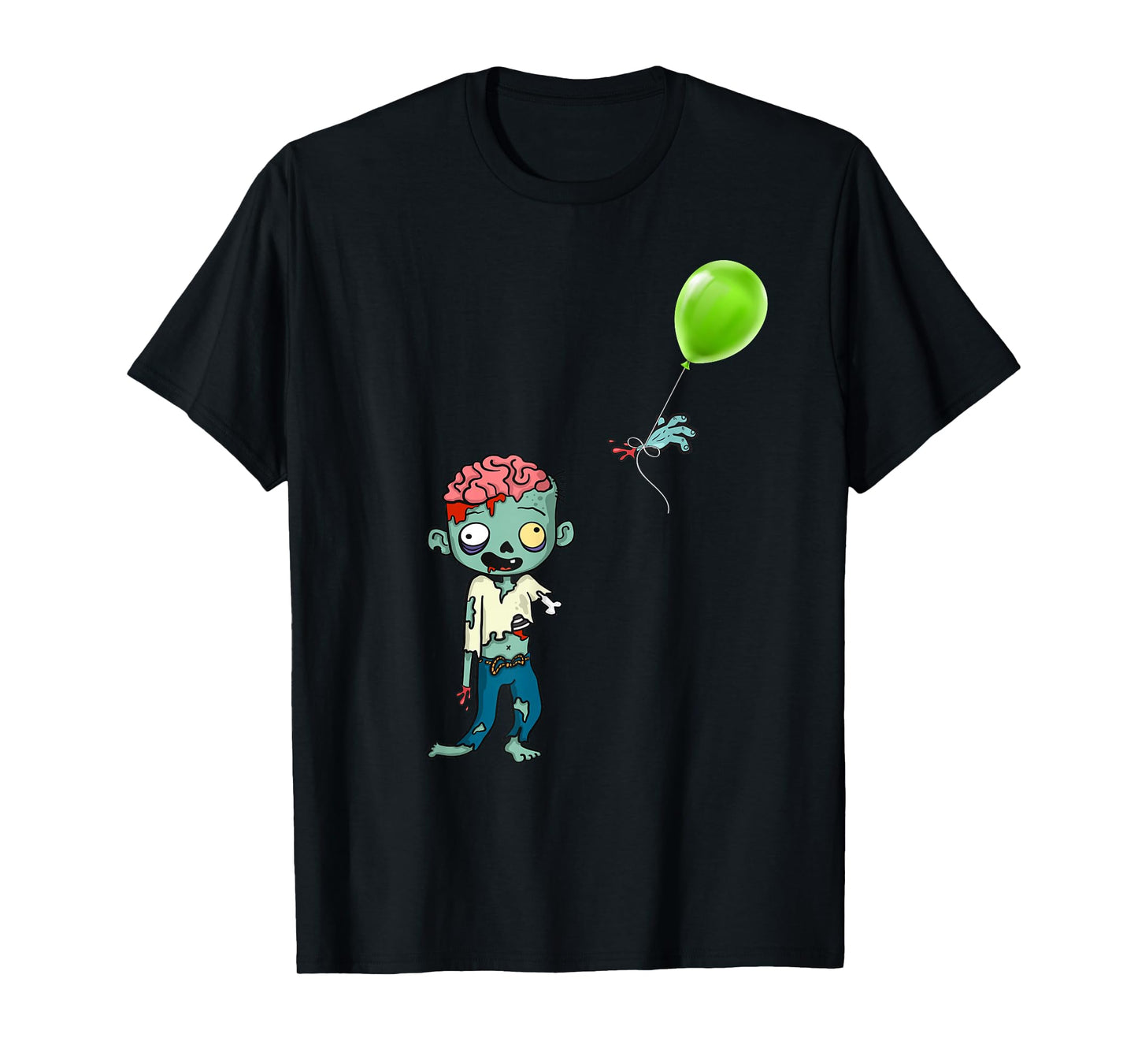 Zombie Birthday Balloon - Funny Cute Zombie Shirt T-Shirt