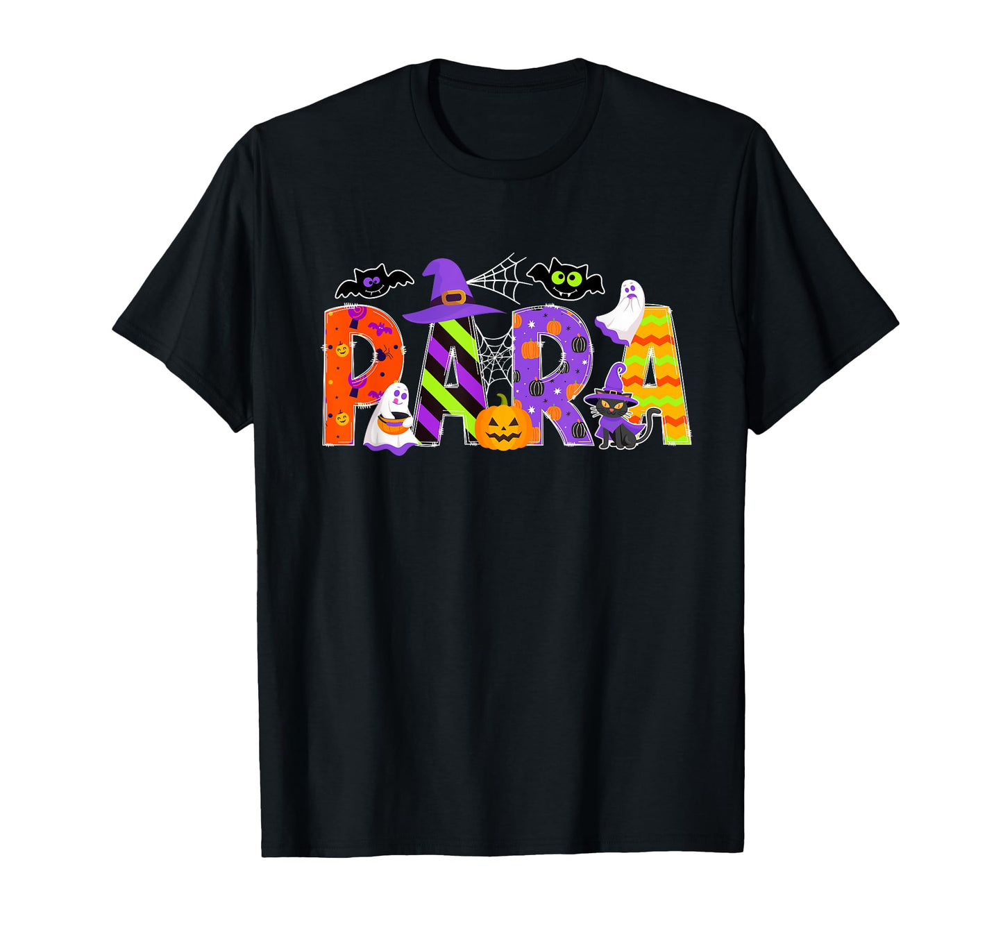 Spooky Para Halloween Paraprofessional T-Shirt