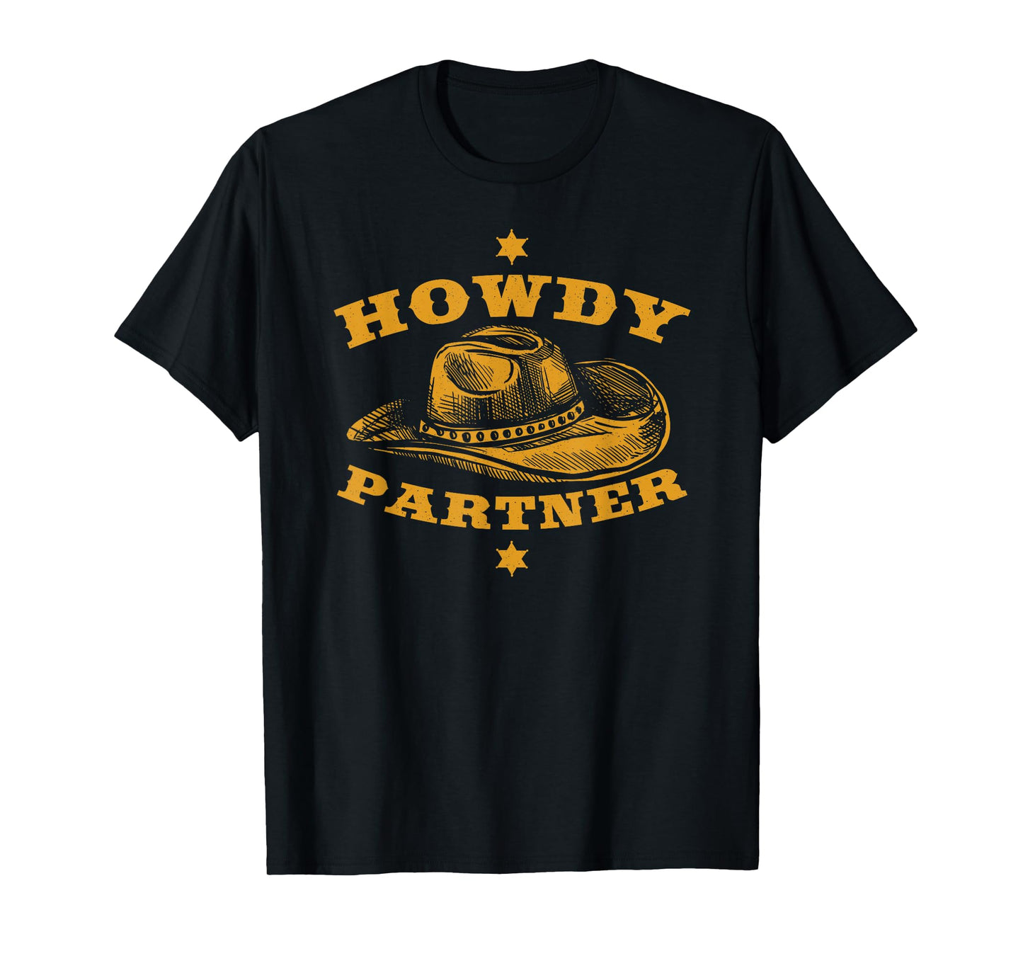 howdy partner funny cowboy western t-shirt T-Shirt