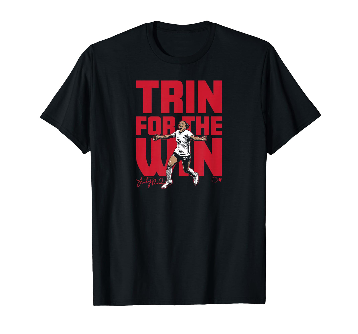 Trinity Rodman - Trin for the Win - USA Women's Soccer T-Shirt