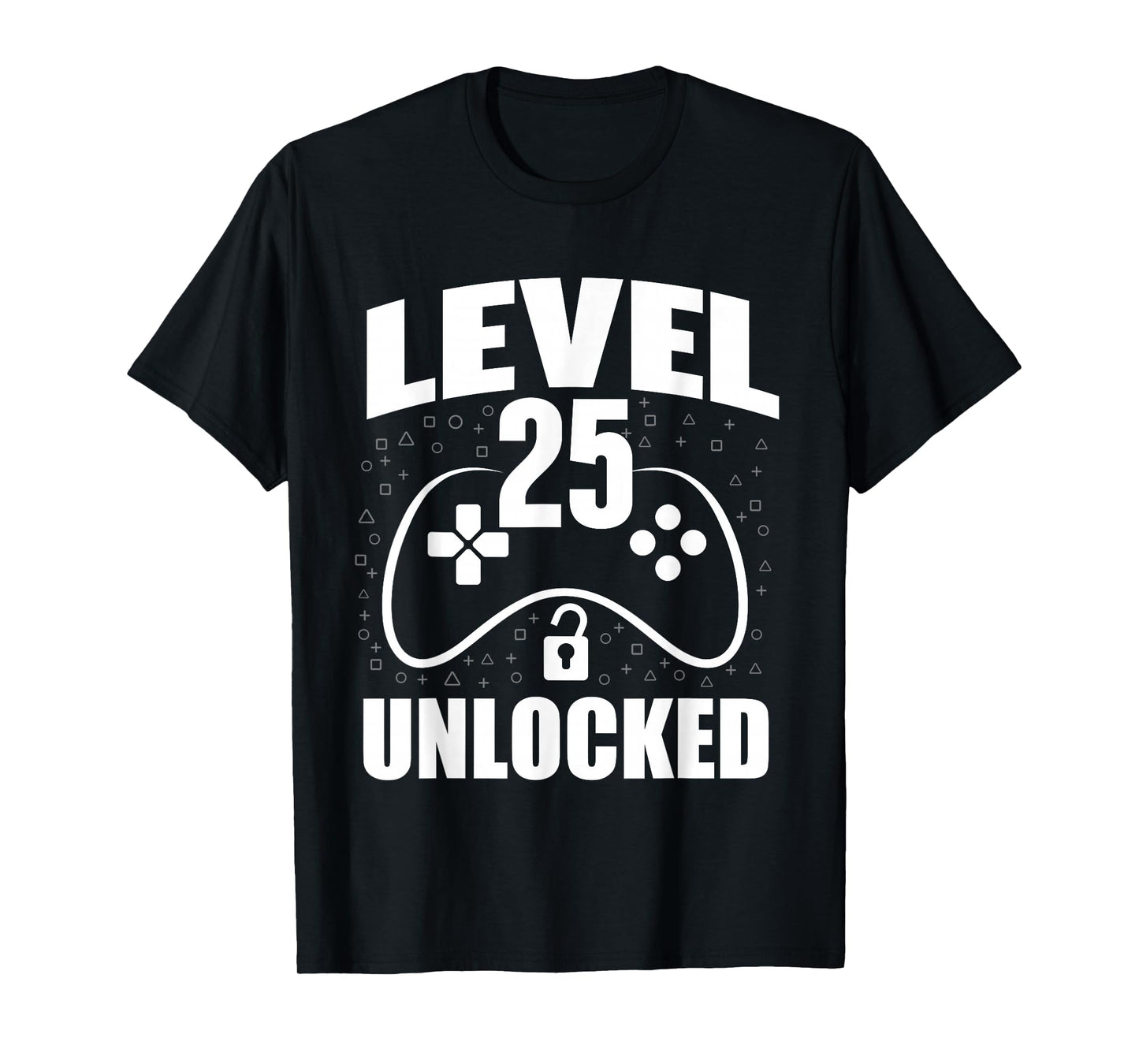 25th Birthday Gaming Gamer 25 Years Old Bday T-Shirt
