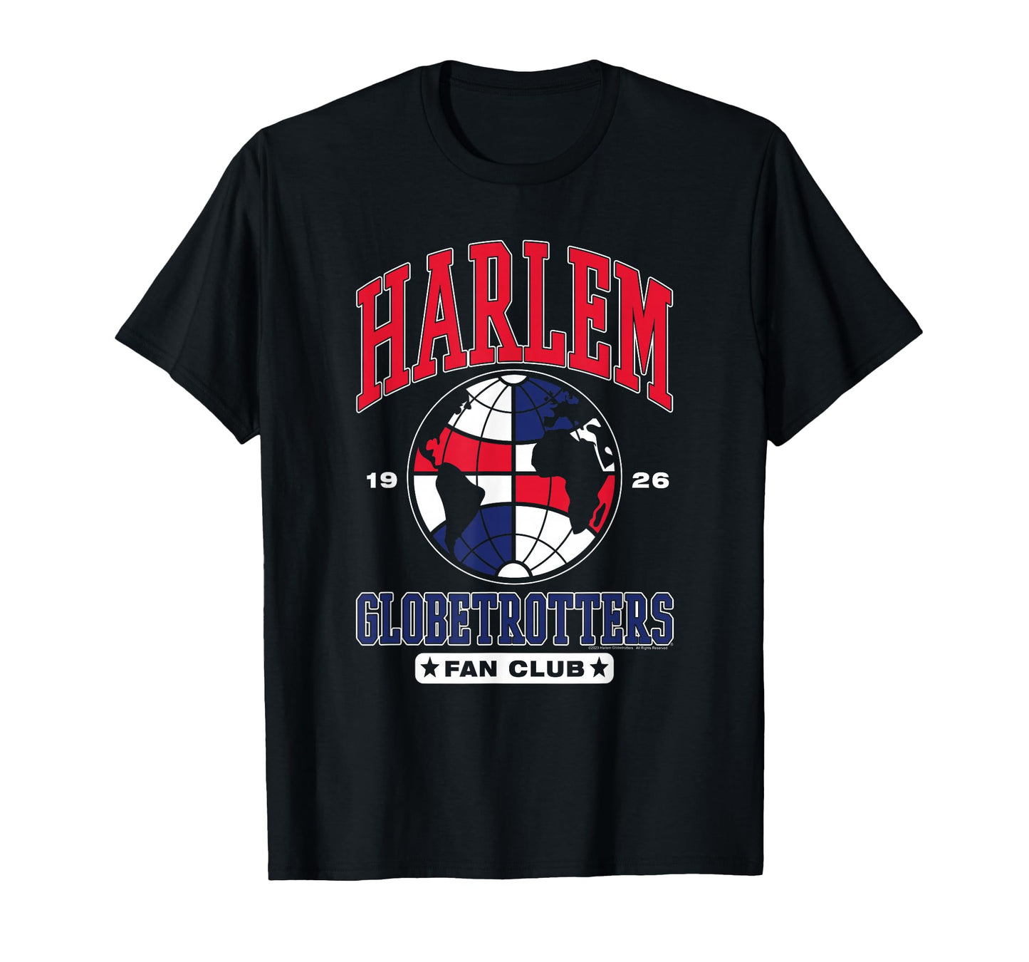 Harlem Globetrotters Basketball Est. 1926 Fan Club T-Shirt