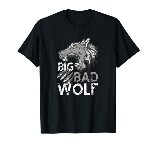 Big Bad Wolf Claw Marks T-Shirt