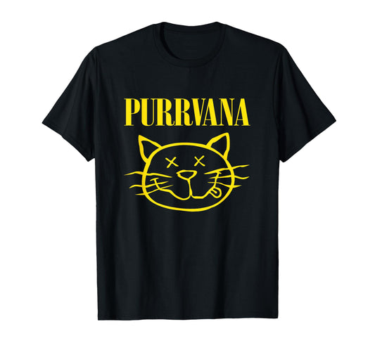 Purrvana Cat Lover Funny Humor T-Shirt