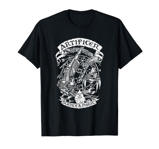 Fantasy Role-Playing Game (RPG) Artificer T-Shirt