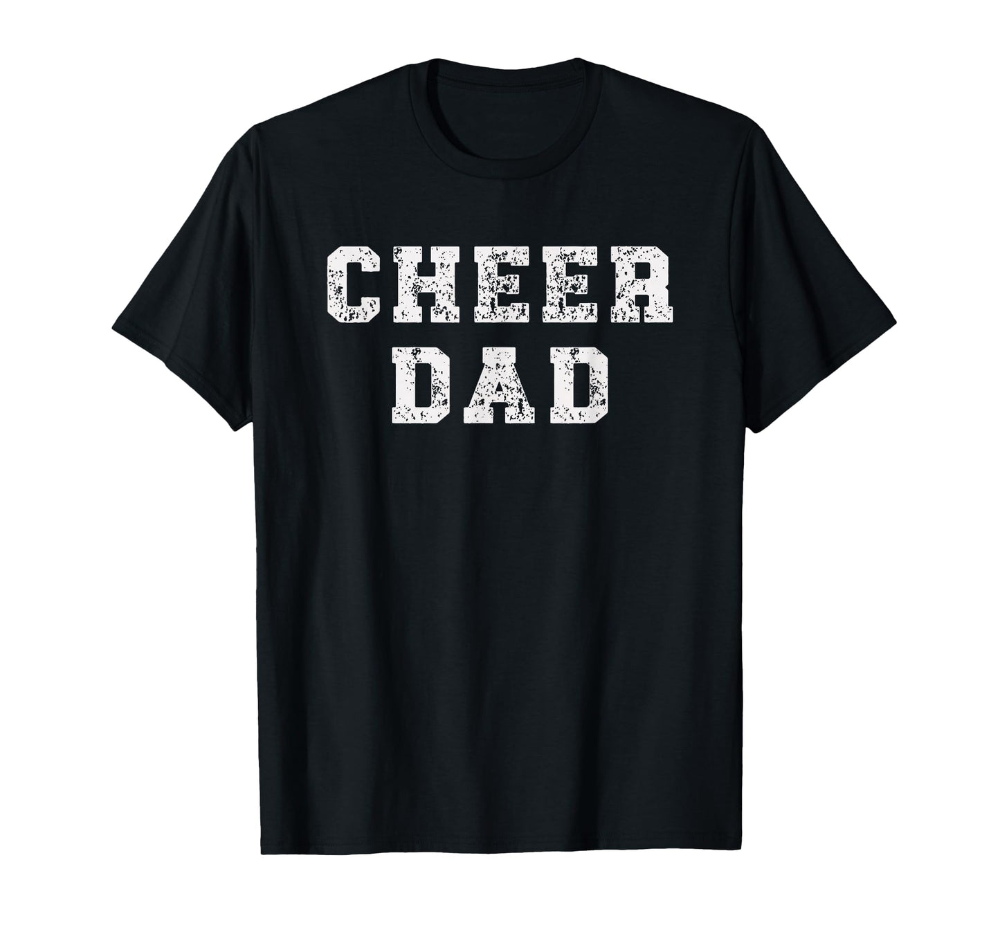 Cheer Dad Supporter Father Cheerleading Mens T-Shirt