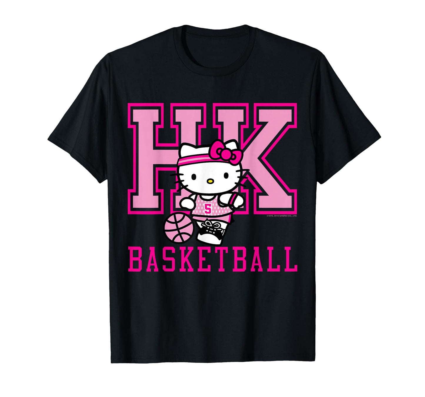 Hello Kitty Basketball Sports Athlete Tee Shirt T-Shirt