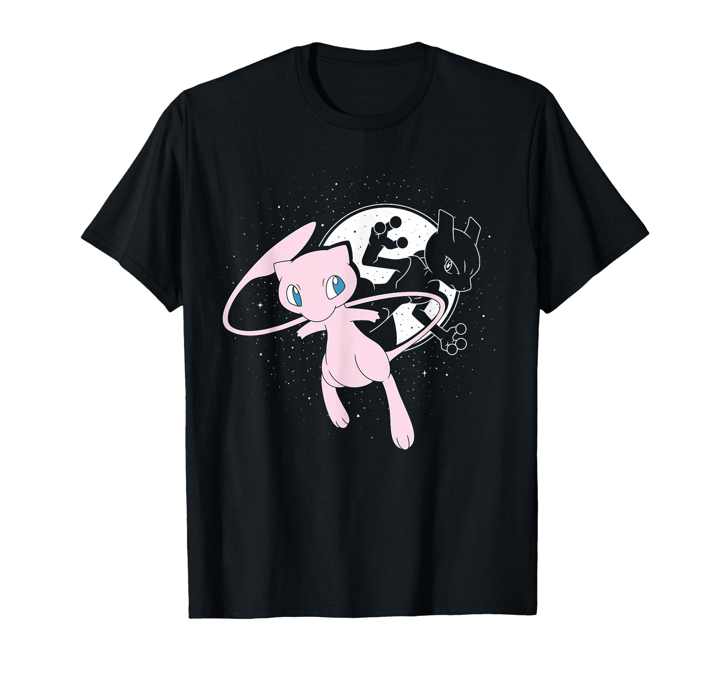 Pokémon - Celestial Mew & Mewtwo Moon T-Shirt